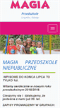 Mobile Screenshot of magiaprzedszkole.edu.pl